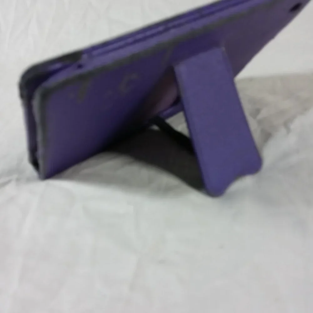 Purple Tablet Case With Bluetooth Mini Charging Keyboard Electronic Accessory